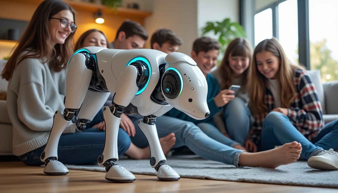 découvrez notre guide d'achat pour choisir le meilleur chien robot adapté aux adolescents, alliant divertissement et technologie.