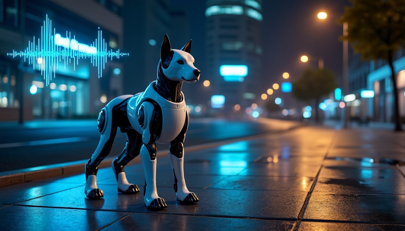 découvrez comment la réglementation sur le bruit encadre les niveaux sonores des chiens robots la nuit pour garantir la tranquillité de tous.